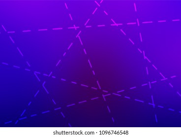 Dark Purple vector natural elegant texture. Modern geometrical abstract illustration with doodles. A completely new template for your business design.