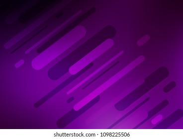 Dark Purple vector natural elegant pattern. An elegant bright illustration with lines in Natural style. The best blurred design for your business.