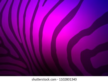 Dark Purple vector natural elegant background. Ethnic elegant natural pattern with gradient. The template can be used as a background for cell phones.