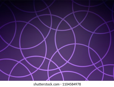 Dark Purple vector natural elegant texture. Blurred decorative design in Indian style with Zen tangles. Brand-new style for your business design.