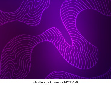 Dark Purple vector natural elegant background. Colorful abstract illustration with lines in Asian style. A completely new template for your business design. Dark Purple vector natural elegant background. Colorful abstract illustration with lines in Asian style. A completely new template for your business design.
