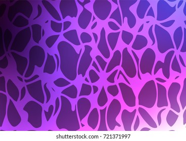 Dark Purple vector natural elegant pattern. Decorative shining illustration with doodles on abstract template. Hand painted design for web, leaflet, textile.