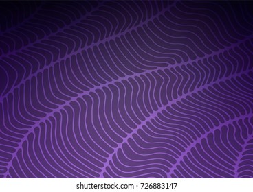 Dark Purple vector natural elegant template. A completely new color illustration in doodle style. Hand painted design for web, leaflet, textile.