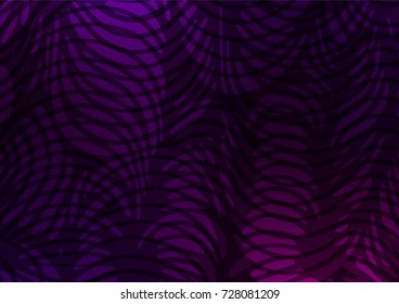 Dark Purple vector natural elegant texture. Modern geometrical abstract illustration with doodles. The doodle design can be used for your web site.