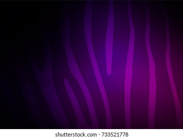 Dark Purple vector natural elegant pattern. Geometric doodle illustration in Origami style with gradient. The pattern can be used for coloring books and pages for kids.