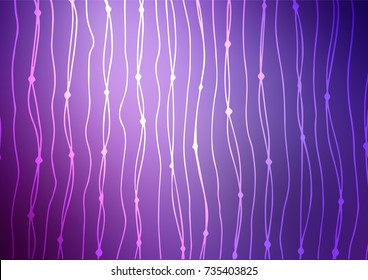 Dark Purple vector natural elegant pattern. A completely new color illustration in doodle style. The elegant pattern can be used as a part of a brand book.