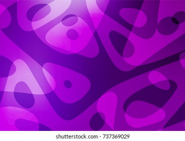 Dark Purple vector natural elegant background. Geometric doodle illustration in Origami style with gradient. Hand painted design for web, wrapping, wallpaper.