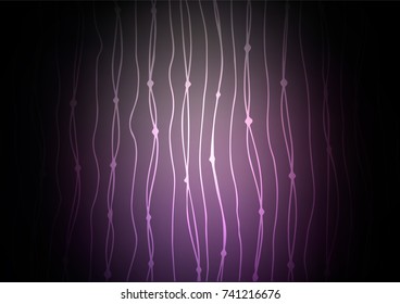 Dark Purple vector natural elegant texture. Doodles on blurred abstract background with gradient. The completely new template can be used for your brand book.