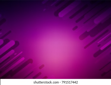 Dark Purple vector natural elegant template. Decorative shining illustration with doodles on abstract template. The best blurred design for your business.