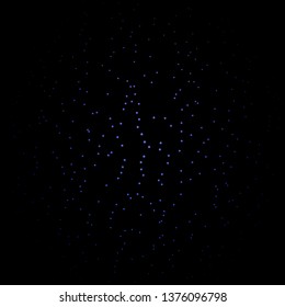 Dark Purple vector pattern with abstract stars. Modern geometric abstract illustration with stars. Pattern for wrapping gifts.