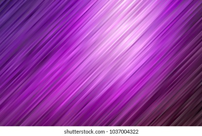 Dark Purple vector pattern with bent lines. Creative illustration in halftone marble style with gradient. A completely new marble design for your business.