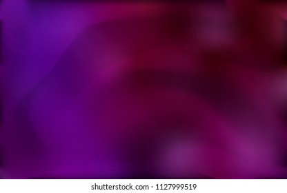 Dark Purple vector pattern with bent ribbons. Colorful illustration in abstract marble style with gradient. A new texture for your  ad, booklets, leaflets.