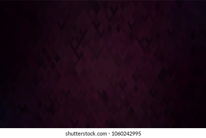 Dark Purple vector pattern. Brand-new rectangular template. Shining geometric sample. Repeating theme with rectangular shapes. Texture for your design.