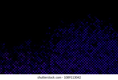 Dark Purple vector pattern. Brand-new rectangular template. Shining geometric sample. Repeating theme with rectangular shapes. Texture for your design.