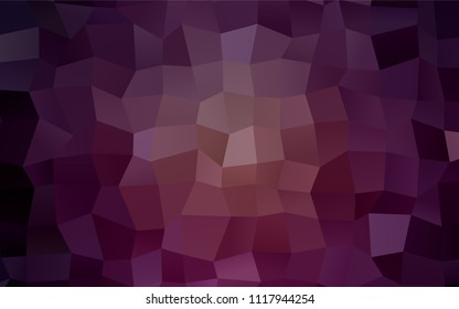 Dark Purple vector pattern. Brand-new rectangular template. Shining geometric sample. Repeating theme with rectangular shapes. Texture for your design.