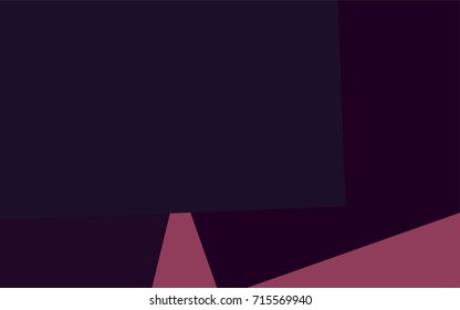 Dark Purple vector pattern. Brand-new rectangular template. Shining geometric sample. Repeating theme with rectangular shapes. Texture for your design.