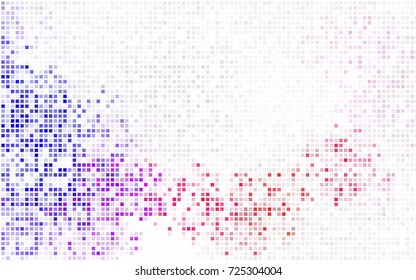 Dark Purple vector pattern. Brand-new rectangular template. Shining geometric sample. Repeating theme with rectangular shapes. Texture for your design.