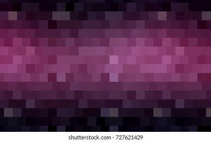 Dark Purple vector pattern. Brand-new rectangular template. Shining geometric sample. Repeating theme with rectangular shapes. Texture for your design.