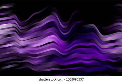 Dark Purple vector pattern with bubble shapes. Shining crooked illustration in marble style. A completely new template for your business design.