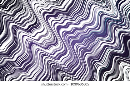 Dark Purple vector pattern with bubble shapes. Colorful illustration in abstract marble style with gradient. A completely new marble design for your business.