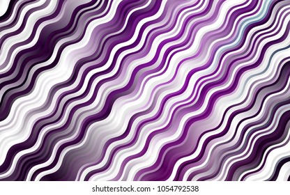 Dark Purple vector pattern with bubble shapes. A sample with blurred bubble shapes. Pattern for your business design.