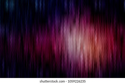 Dark Purple vector pattern with bubble shapes. Geometric illustration in marble style with gradient.  The best blurred design for your business.