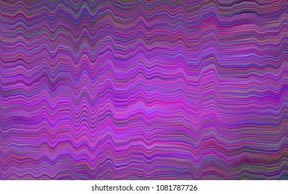 Dark Purple vector pattern with bubble shapes. Brand-new colored illustration in marble style with gradient. A completely new marble design for your business.