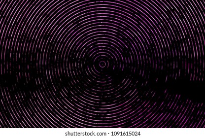 Dark Purple vector pattern with bubble shapes. Creative illustration in halftone marble style with gradient. Marble style for your business design.