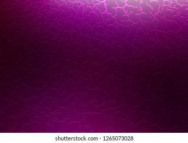 Dark Purple vector pattern with bubble shapes. Geometric illustration in marble style with gradient.  A completely new template for your business design.