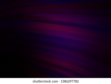 Dark Purple vector pattern with bubble shapes. Colorful illustration in abstract marble style with gradient. A completely new template for your business design.