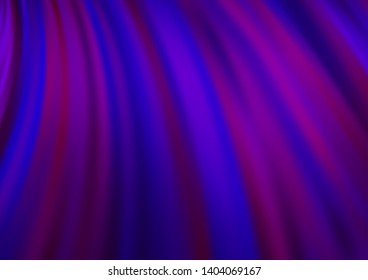 Dark Purple vector pattern with bubble shapes. Shining illustration, which consist of blurred lines, circles. The template for cell phone backgrounds.