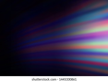 Dark Purple vector pattern with bubble shapes. Glitter abstract illustration with wry lines. Marble design for your web site.