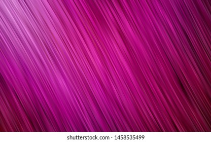 Dark Purple vector pattern with bubble shapes. Modern gradient abstract illustration with bandy lines. A completely new marble design for your business.