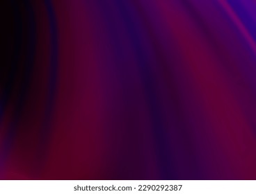 Dark Purple vector pattern with bubble shapes. An elegant bright illustration with gradient. The elegant pattern for brand book.