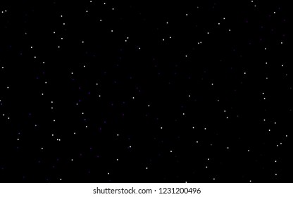 Dark Purple vector pattern with christmas stars. Modern geometrical abstract illustration with stars. The pattern can be used for websites.