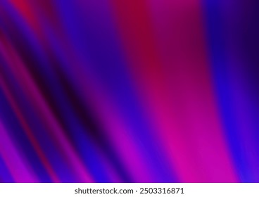 Dark Purple vector pattern with curved circles. A sample with blurred bubble shapes. The template for cell phone backgrounds.