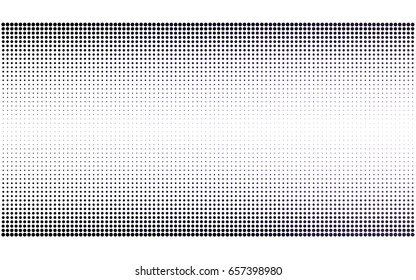 Dark Purple vector pattern of geometric circle shapes. Colorful mosaic banner. Geometric background with colored disks.