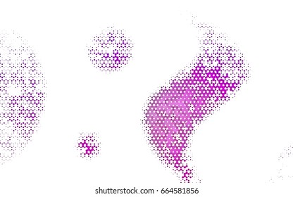 Dark Purple vector pattern. Hexagonal template. Geometric sample. Repeating hexagon shapes. Brand-New texture for your design. Pattern can be used for background