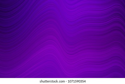 Dark Purple vector pattern with lamp shapes. Colorful illustration in abstract marble style with gradient. The template for cell phone backgrounds.