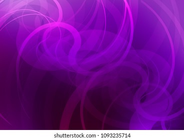 Dark Purple vector pattern with lamp shapes. Creative geometric illustration in marble style with gradient. Marble style for your business design.