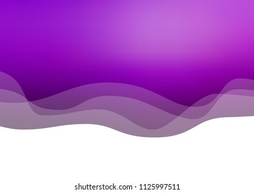 Dark Purple vector pattern with lamp shapes. A vague circumflex abstract illustration with gradient. Marble design for your web site.