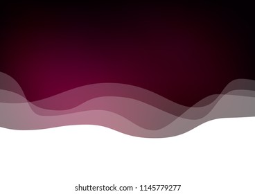 Dark Purple vector pattern with lamp shapes. Creative illustration in halftone marble style with gradient. Pattern for your business design.