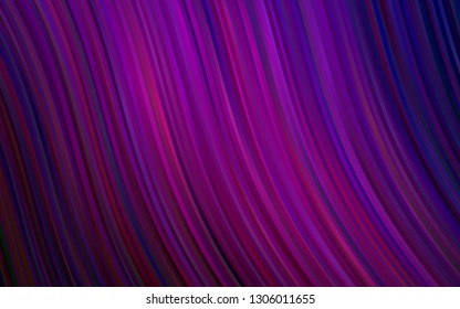 Dark Purple vector pattern with lamp shapes. A completely new color illustration in marble style. Brand new design for your ads, poster, banner.