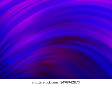 Dunkelviolettes Vektormuster mit Lampenformen. Abstrakte Illustration mit geschweiften Linien. Marmor-Design für Ihre Website.