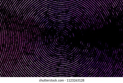Dark Purple vector pattern with lava shapes. Colorful abstract illustration with gradient lines. Textured wave pattern for backgrounds.