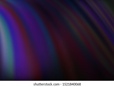 Dark Purple vector pattern with lava shapes. Brand new colored illustration in marble style with gradient. A new texture for your  ad, booklets, leaflets.