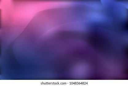 Dark Purple vector pattern with lines, ovals. Creative illustration in halftone marble style with gradient. The elegant pattern for brand book.