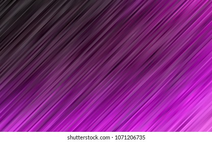Dark Purple vector pattern with lines. Creative geometric illustration in marble style with gradient. Marble design for your web site.