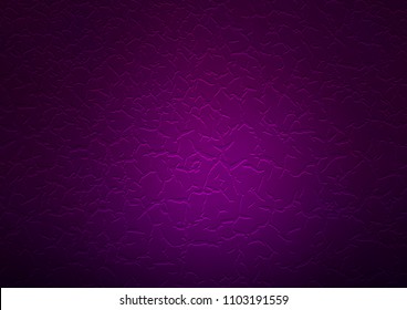 Dark Purple vector pattern with lines, ovals. A completely new color illustration in marble style. A completely new marble design for your business.
