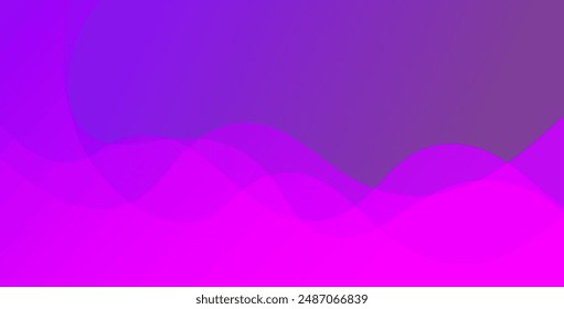 Dark Purple vector pattern with lines, ovals. Modern gradient abstract illustration with bandy lines. Pattern for your business design.